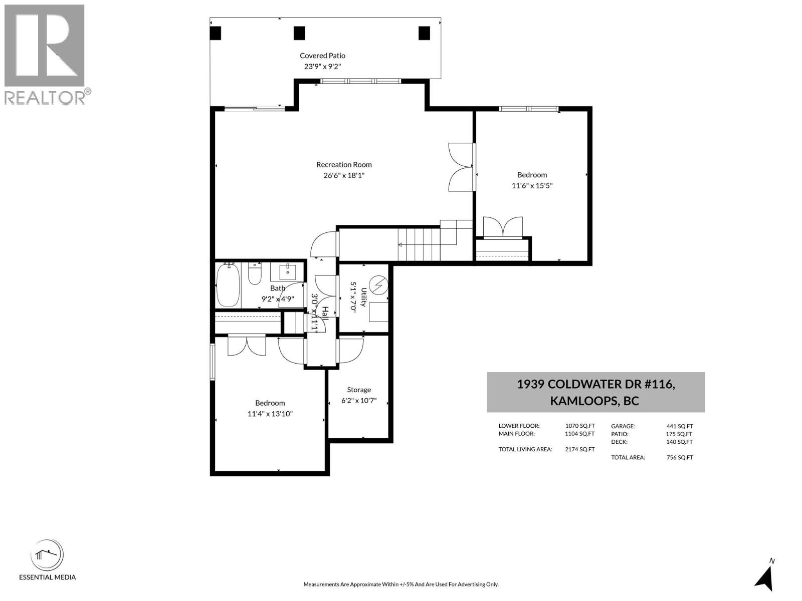 1939 Coldwater Drive Unit# 116, Kamloops, British Columbia  V2E 0B3 - Photo 60 - 10397226