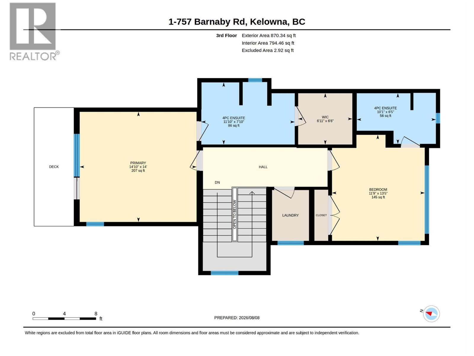 757 Barnaby Road Unit# 1, Kelowna, British Columbia  V1W 4N9 - Photo 62 - 10397265