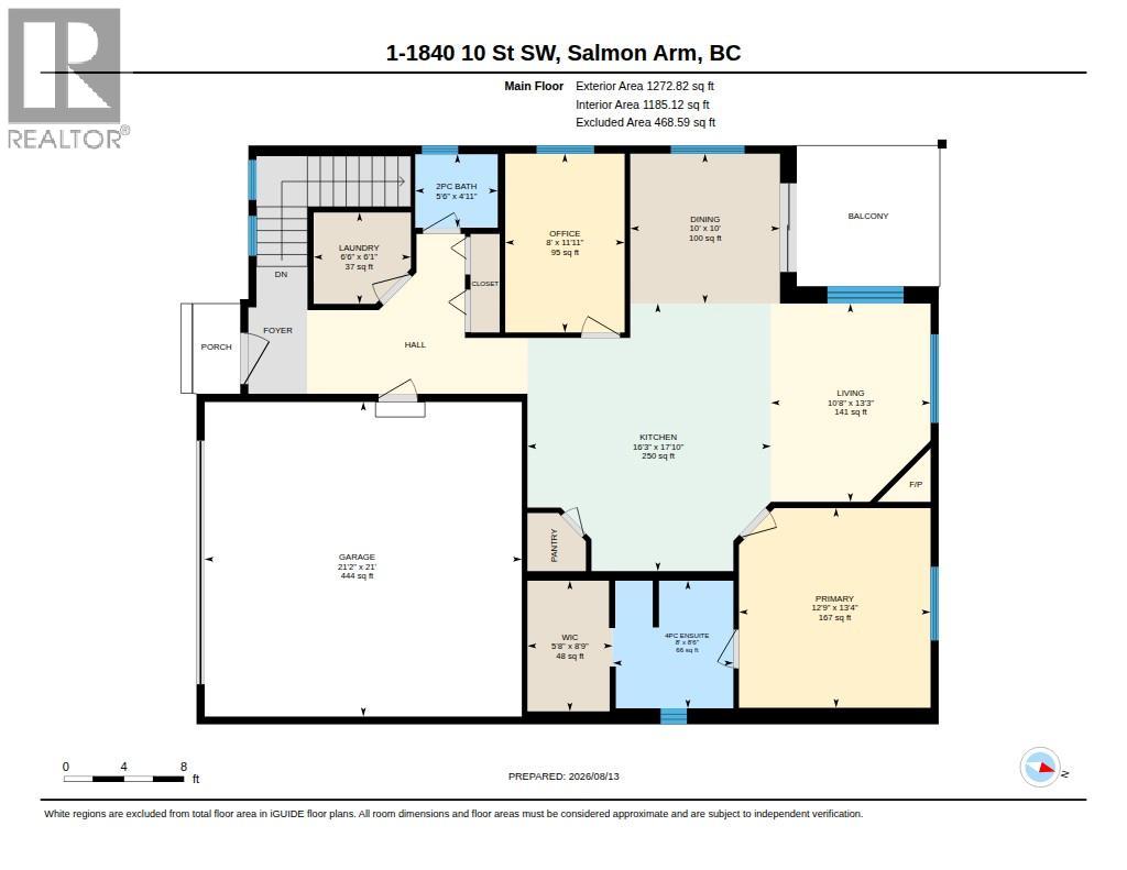 1840 10 Street Sw Unit# 1, Salmon Arm, British Columbia  V1E 0H2 - Photo 50 - 10397677