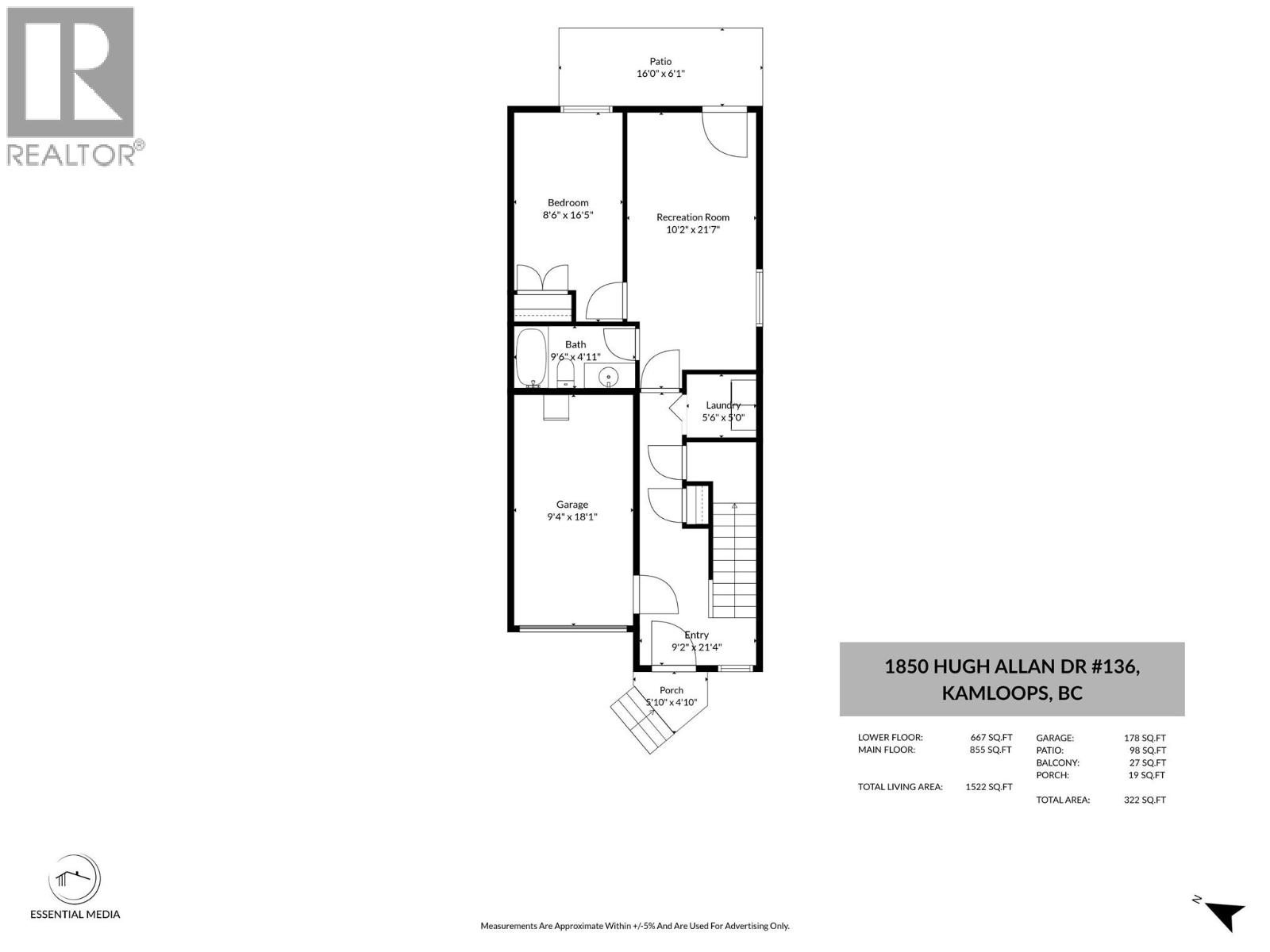 1850 Hugh Allan Drive Unit# 136, Kamloops, British Columbia  V1S 0C2 - Photo 47 - 10398552