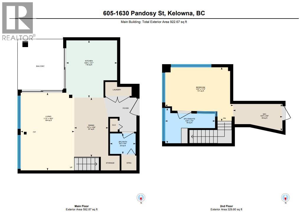 1630 Pandosy Street Unit# 605, Kelowna, British Columbia  V1Y 1P7 - Photo 43 - 10398514