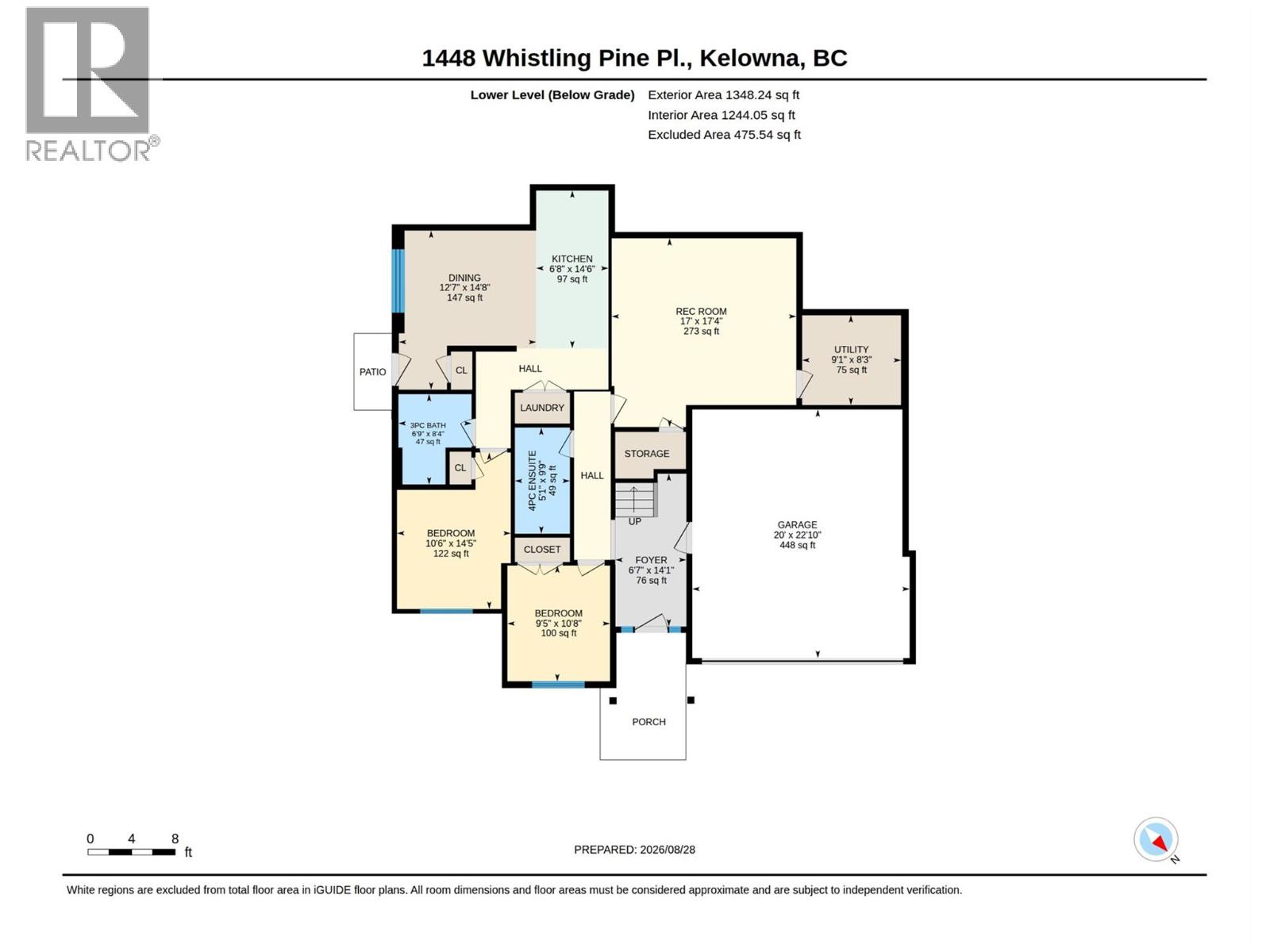 1448 Whistling Pine Place, Kelowna, British Columbia  V1V 1H1 - Photo 59 - 10398430