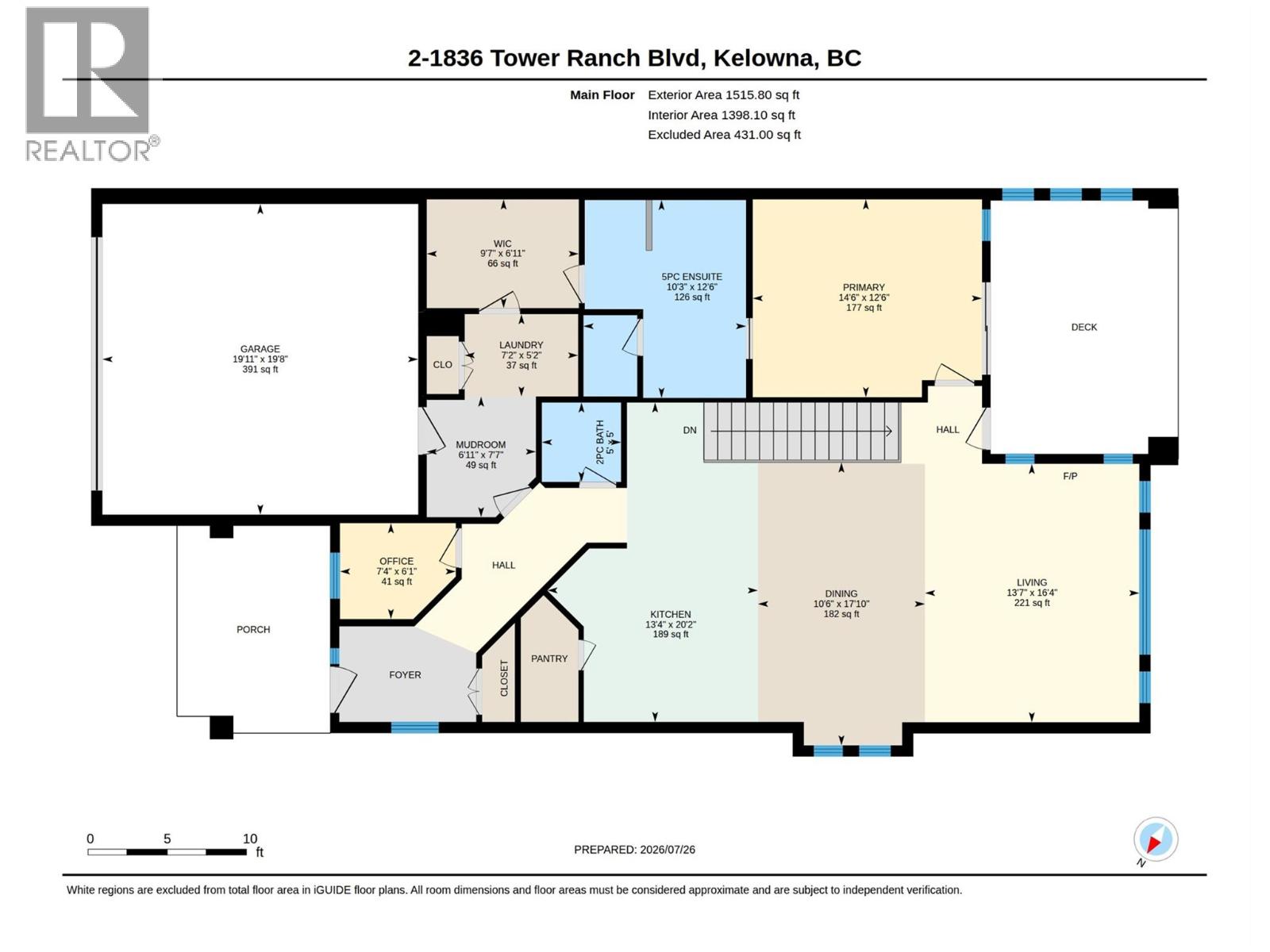 1836 Tower Ranch Boulevard Unit# 2, Kelowna, British Columbia  V1P 1S8 - Photo 74 - 10399736