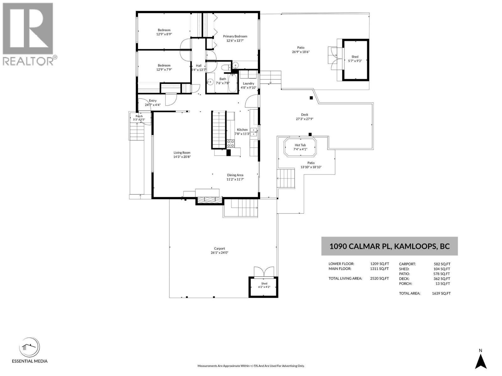 1090 Calmar Place, Kamloops, British Columbia  V2B 4T3 - Photo 68 - 10400282