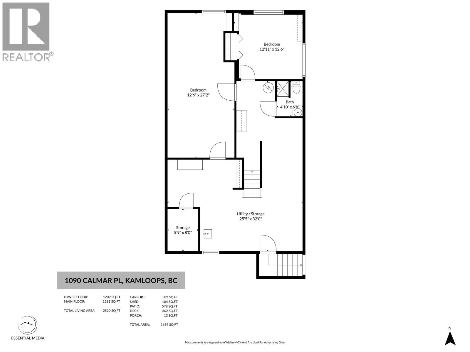 1090 Calmar Place, Kamloops, British Columbia  V2B 4T3 - Photo 69 - 10400282