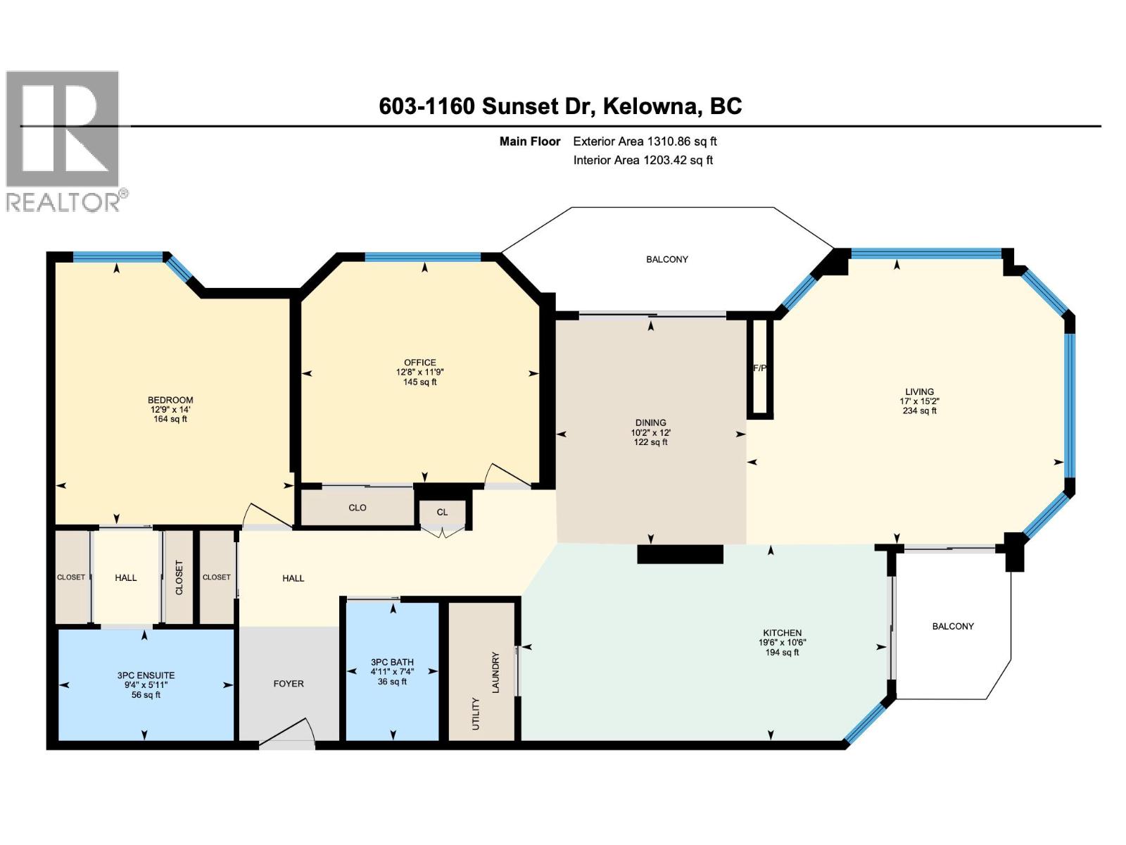1160 Sunset Drive Unit# 603, Kelowna, British Columbia  V1Y 9P7 - Photo 49 - 10400523