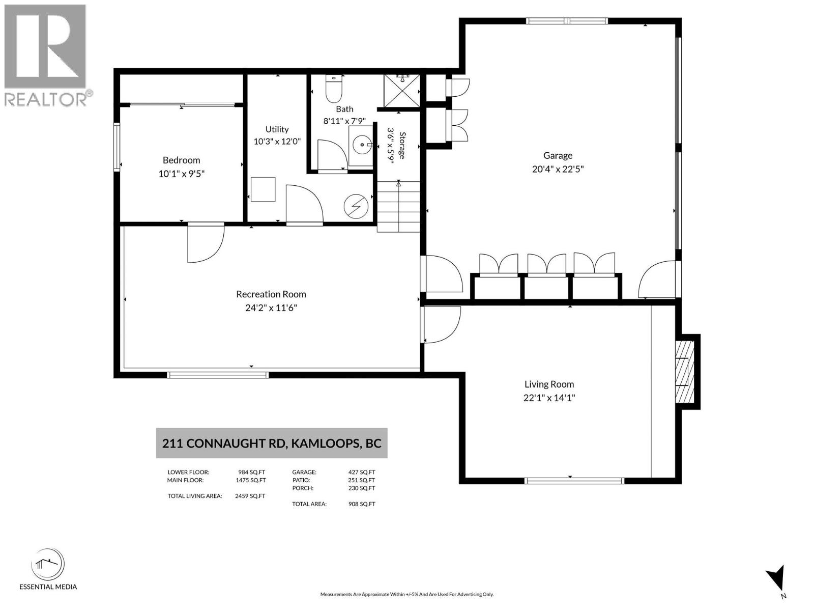 211 Connaught Road, Kamloops, British Columbia  V2C 1G5 - Photo 61 - 10401603