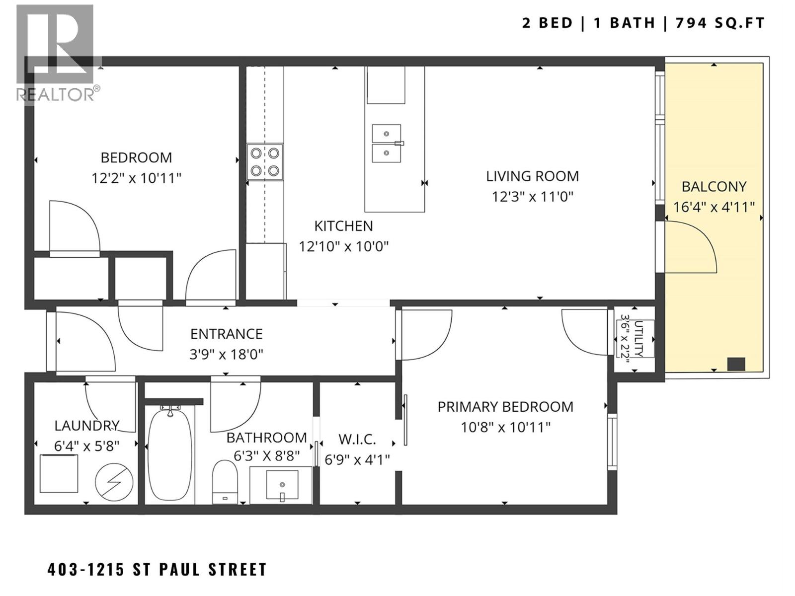 1215 St. Paul Street Unit# 403, Kelowna, British Columbia  V1Y 2C7 - Photo 40 - 10401503