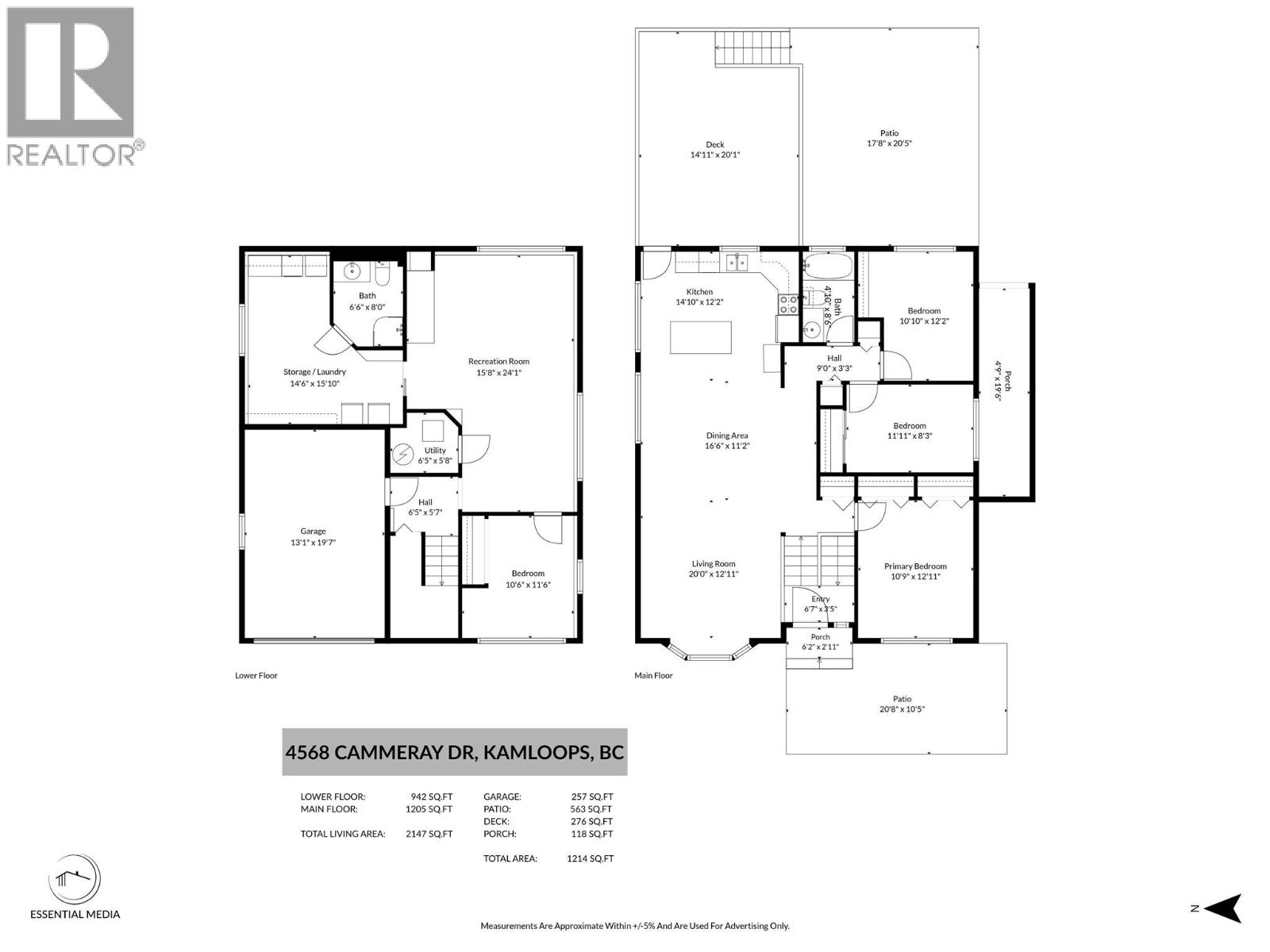 4568 Cammeray Drive, Kamloops, British Columbia  V2H 1L4 - Photo 56 - 10402055