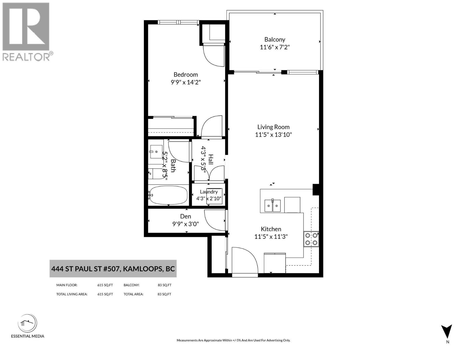 444 St Paul Street Unit# 507, Kamloops, British Columbia  V2C 2J6 - Photo 32 - 10402799