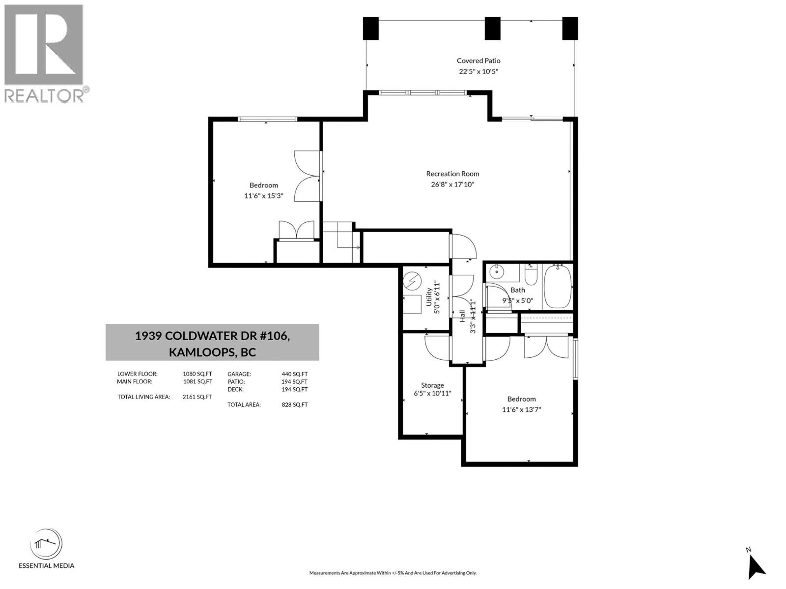 1939 Coldwater Drive Unit# 106, Kamloops, British Columbia  V2E 0B3 - Photo 69 - 10402649