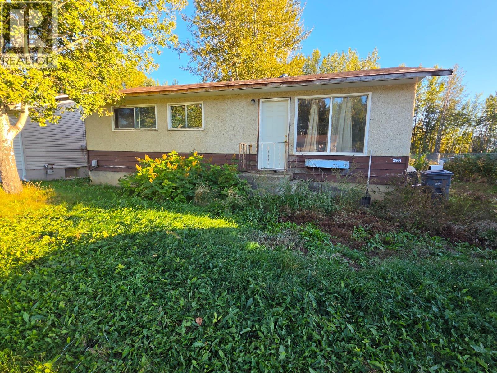 4733 Wabi Crescent Se, Chetwynd, British Columbia  V0C 1J0 - Photo 1 - 10403010
