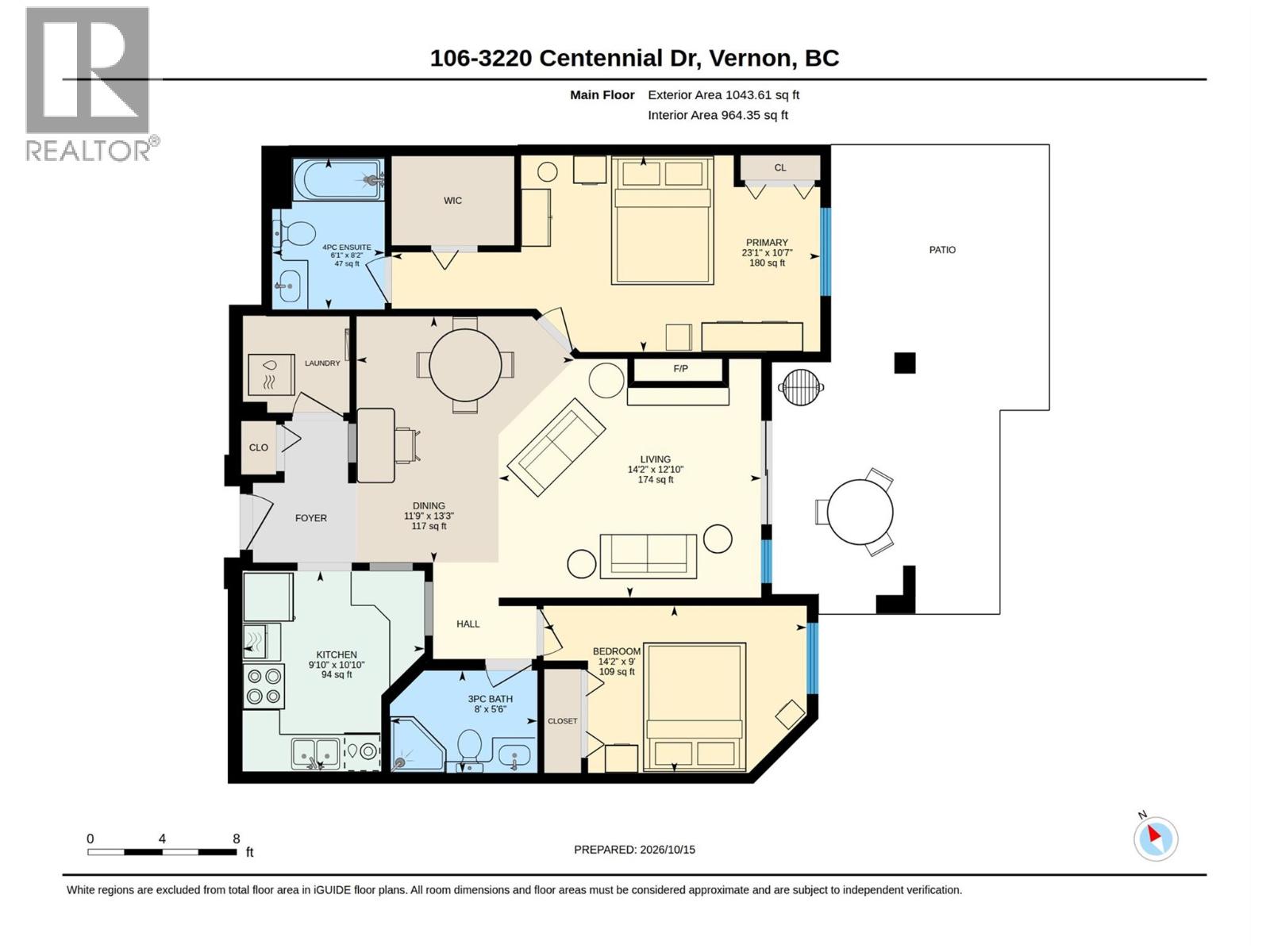 3220 Centennial Drive Unit# 106, Vernon, British Columbia  V1T 2T7 - Photo 38 - 10403793